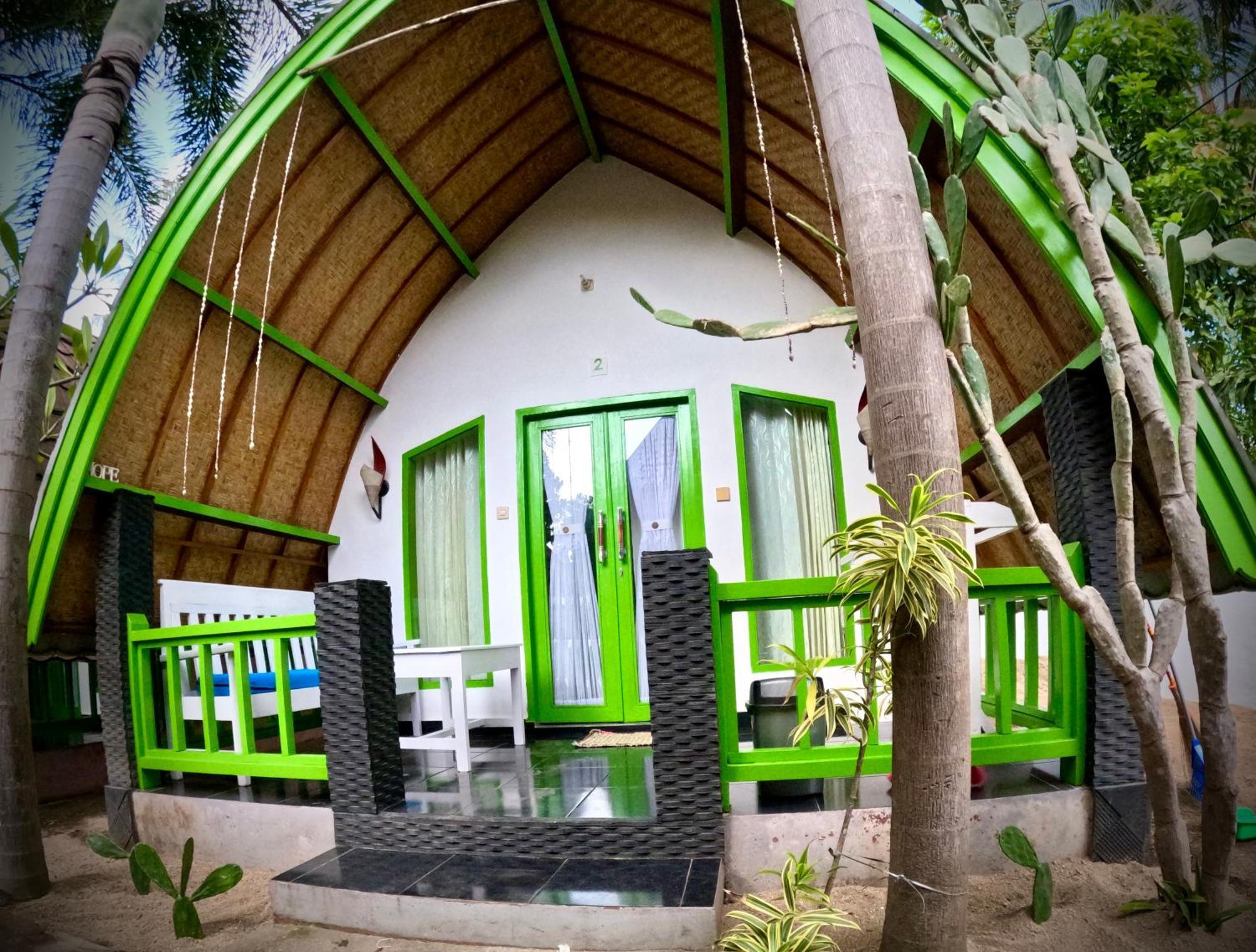 Kaktus Bungalow 2 Gili Air Exteriör bild